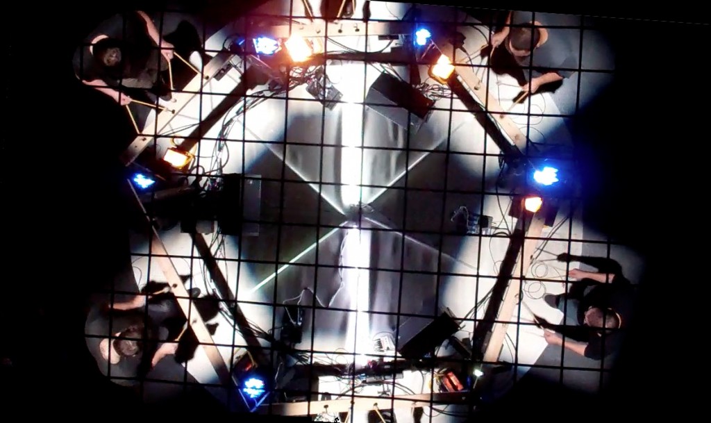 video still from BAM Fisher grid directly above
